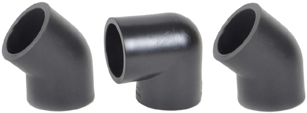 Top-Notch Plastic Pipe Cross Tee PE Equal Tee and HDPE Socket Fusion Pipe Reducing Tee All Meeting The Requirements of DIN Standard SDR11 for Water Supply