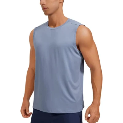 Nouveaux hommes à venir Performance boxe gymnase Logo personnalisé Fitness musculation Muscle doux entraînement débardeur chemises plaine Muscle t-shirt