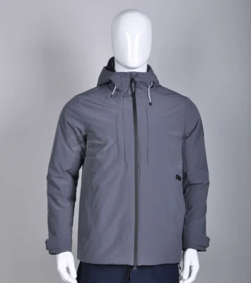 Nouvelle veste d'hiver personnalisée hommes manteaux col montant coton marque mode Parkas hommes veste et manteau décontracté vêtements d'extérieur chauds Slim Fit.