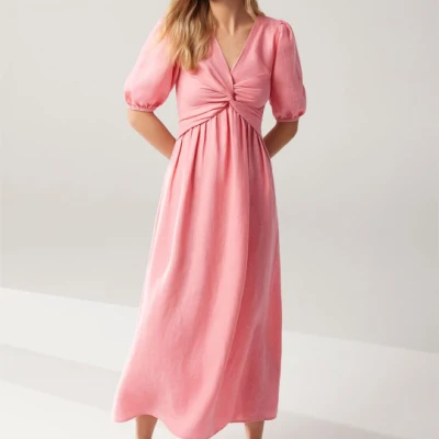 Robe longue d'été confortable à la mode pour femme